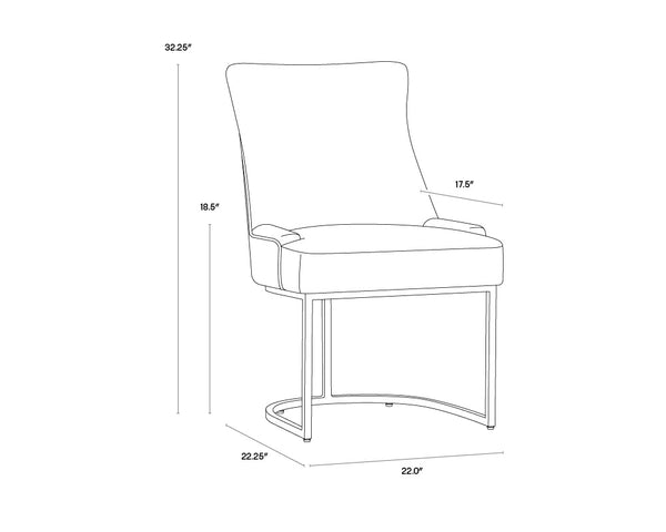 Florence Dining Chair  | Set of 2