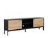 Rosso Media Console And Cabinet