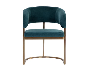 Marris Dining Armchair  Gold