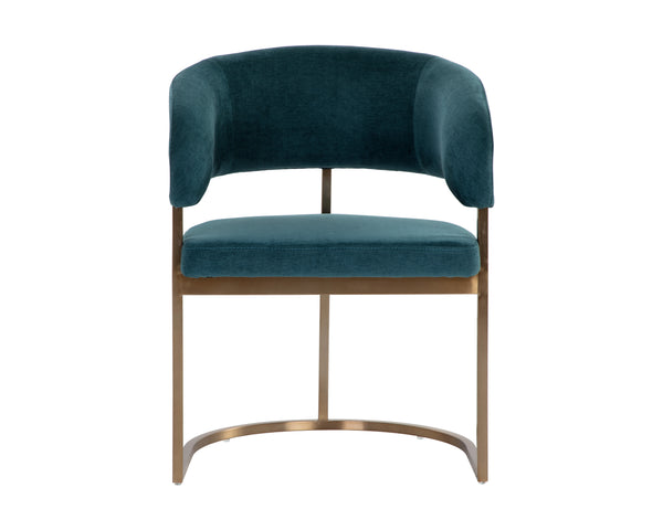 Marris Dining Armchair  Gold