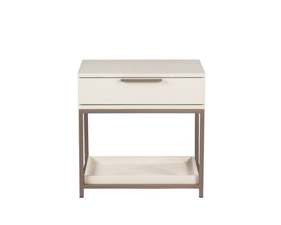 Rebel Nightstand Small  Champagne Gold