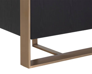 Dalton Sideboard  Antique Brass