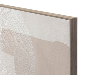 Smooth Operator  72" X 48"  Light Brown Floater Frame