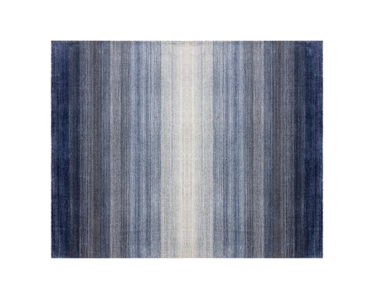 Lagos Handloomed Rug  Blue  8' X 10'