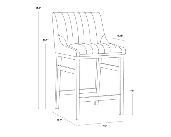 Halden Counter Stool