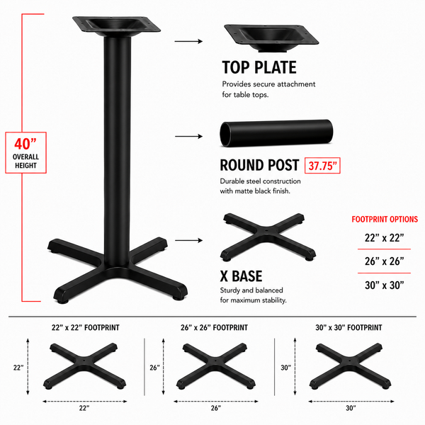 X-TABLE BASE