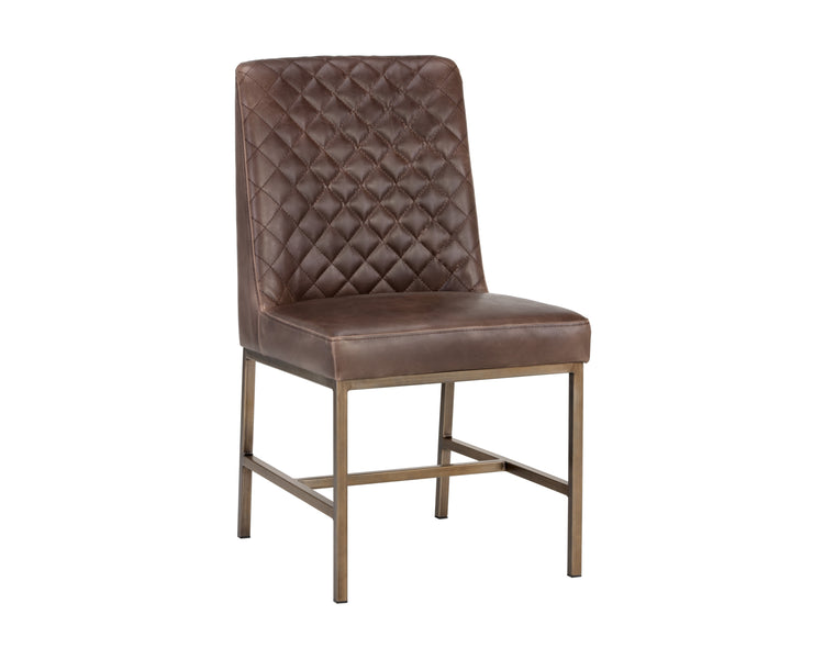 Leighland Dining Chair - Antique Brass