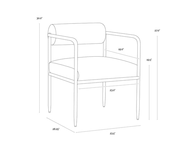Ajani Dining Armchair