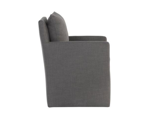 Glenrose Wheeled Dining Armchair