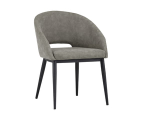 Thatcher Dining Armchair  Black