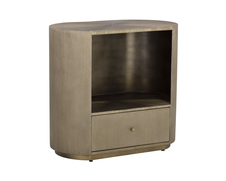 Siena Nightstand Oval