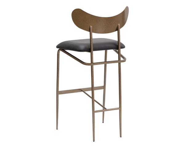 Gibbons Barstool  Antique Brass