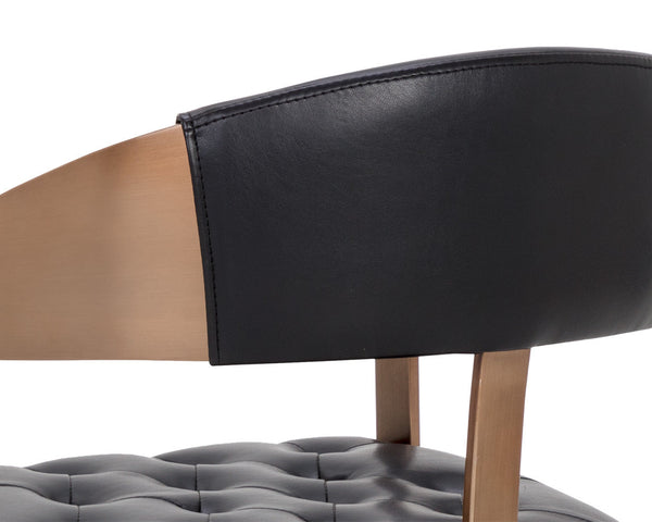 Beaumont Dining Armchair  Antique Brass