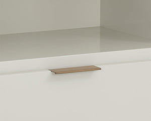 Jenkins Nightstand High Gloss Cream