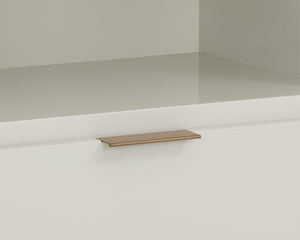 Jenkins Nightstand High Gloss Cream