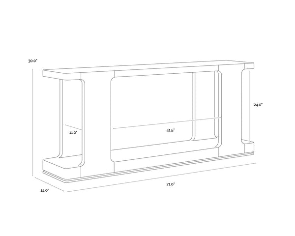 Hercules Console Table