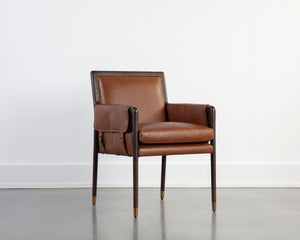 Mauti Dining Armchair  Brown
