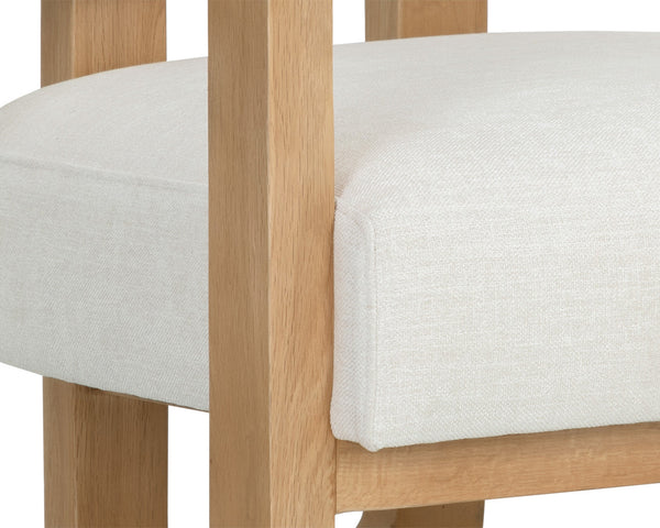 Madrone Lounge Chair  Rustic Oak