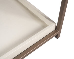 Rebel Nightstand Small  Champagne Gold