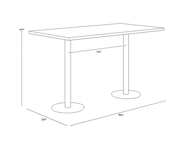 Corina Bar Table