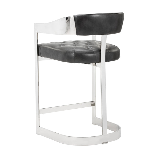 Beaumont Counter Stool  Stainless Steel