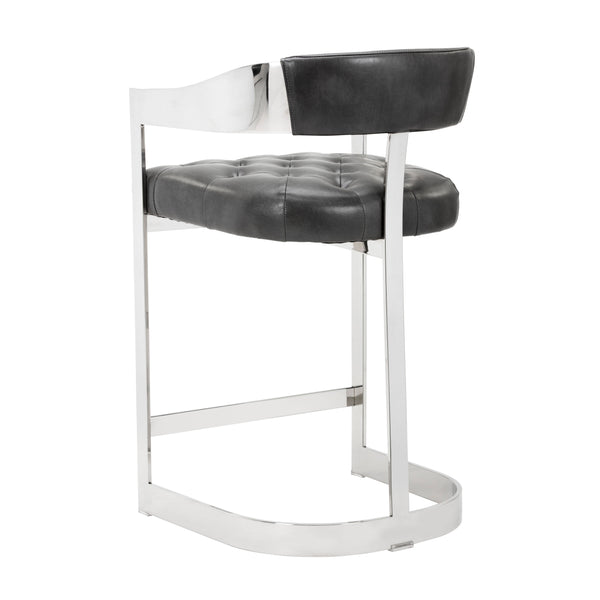 Beaumont Counter Stool  Stainless Steel