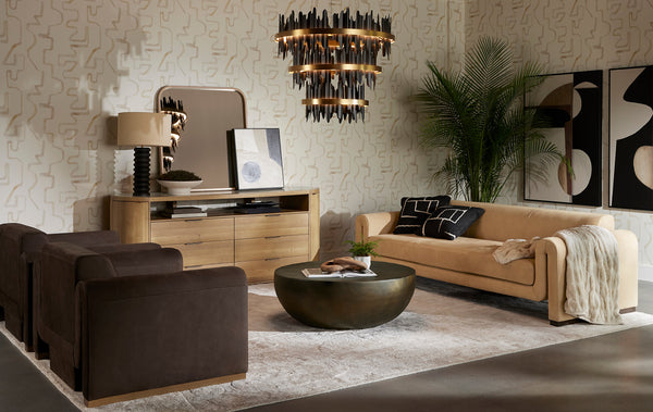 Good Neighbours (Set Of 2)  40" X 54"  Black Floater Frame