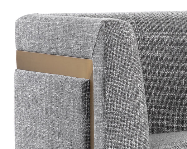 Yvette Armchair  Stainless Steel