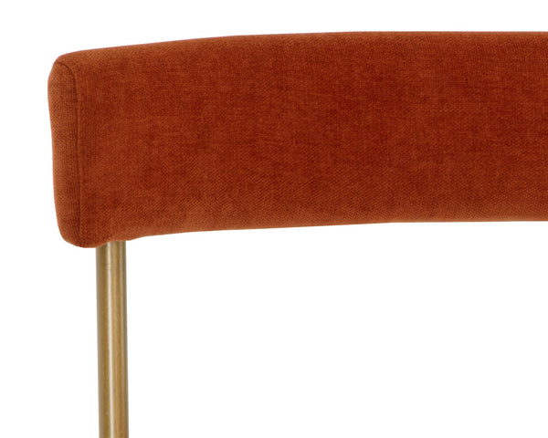 Seneca Dining Chair  Antique Brass  | Set of 2