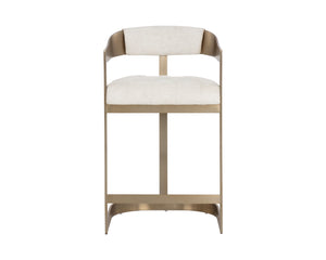 Beaumont Counter Stool  Antique Brass