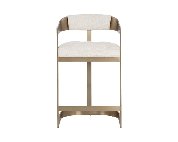 Beaumont Counter Stool  Antique Brass