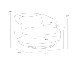 Walsh Swivel Lounge Chair