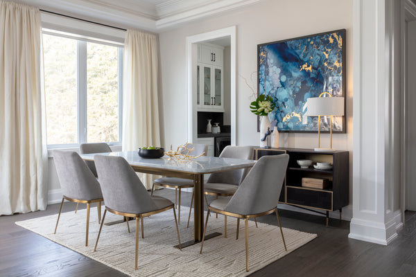 Markwood Sideboard  Brass