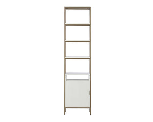 Ambrose Modular Bookcase Small  Champagne Gold