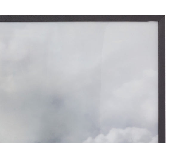 Mystic Mountain  72" X 30"  Black Frame