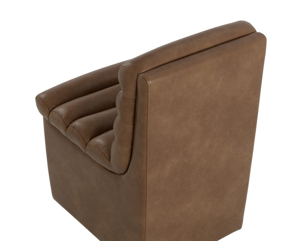 Norm Wheeled Dining Chair