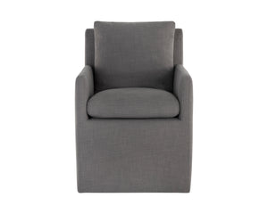 Glenrose Wheeled Dining Armchair