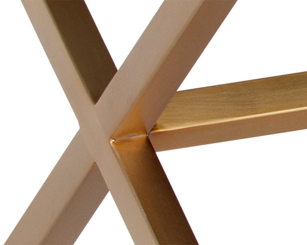 Kenji Bench Small  Gold