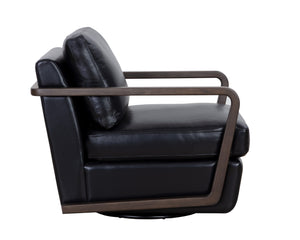 Castell Swivel Lounge Chair  Brown