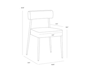 Ashwin Stackable Dining Chair  | Set of 2