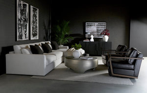 Whistler Handloomed Rug  Black / White  9' X 12'