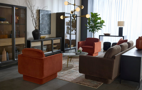 Zagora Loomknotted Rug  Rust  8' X 10'