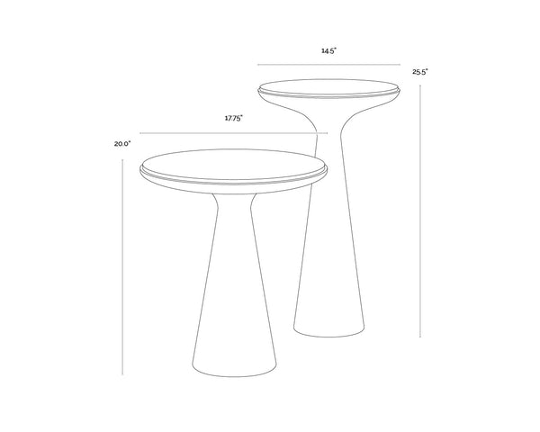 Chizu Nesting End Tables (Set Of 2)