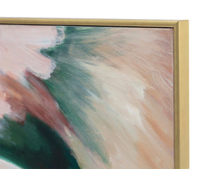 Wild Ones (Set Of 2)  48" X 48"  Gold Floater Frame