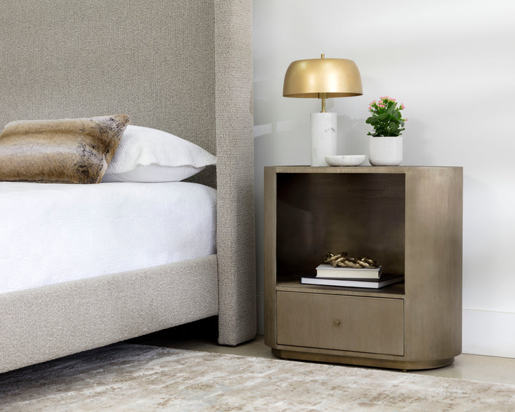 Siena Nightstand Oval