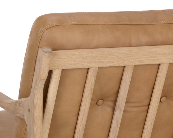 Gilmore Lounge Chair  Light Oak