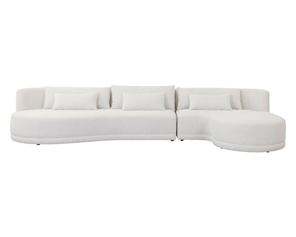 Laken Sofa Chaise Raf