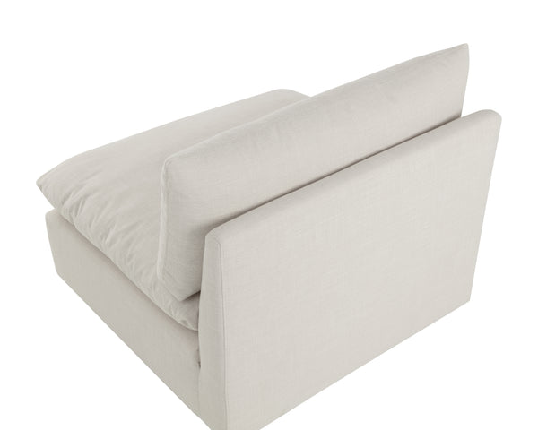 Reve Modular Armless Chair