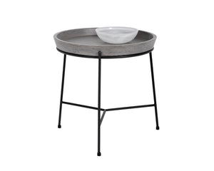 Remy End Table  Black