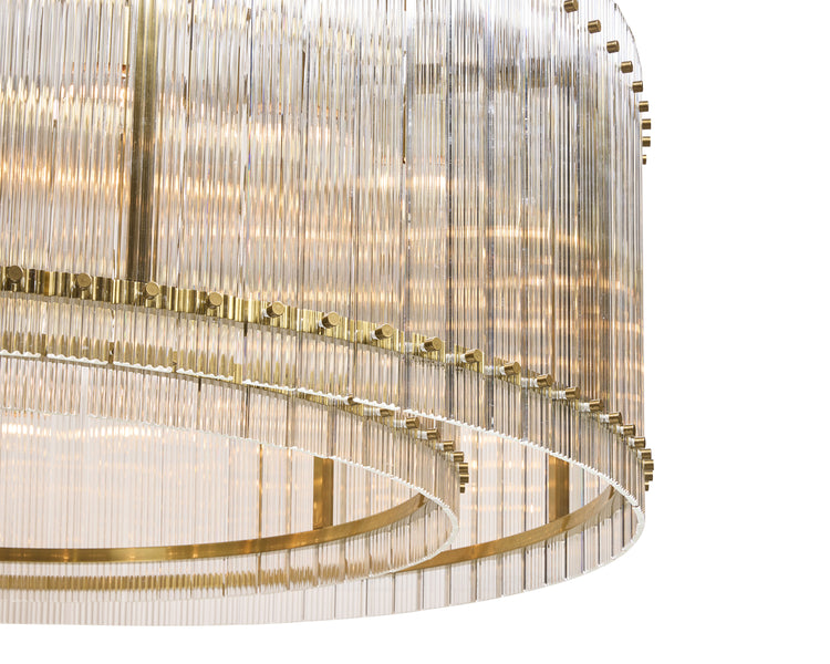 Kore Chandelier Large  Brass